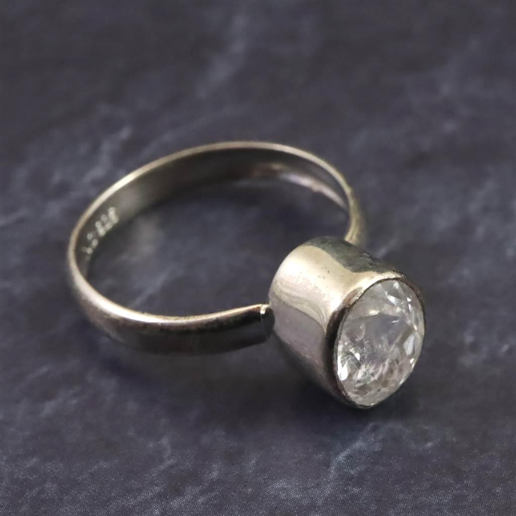 ロシア産 フェナカイト 9X7mmオーバルカット リング 14号 #26504 | 5枚目