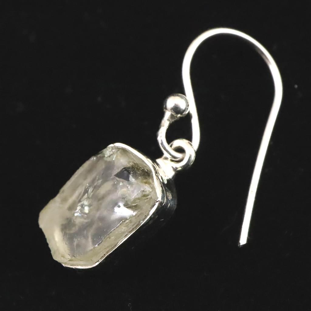 ロシア産 フェナカイト 11X8mm原石 ピアス 3.0g #73476 | 5枚目