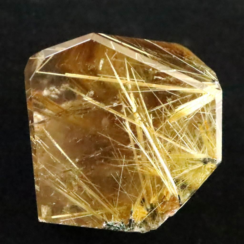 ゴールド タイチンルチルクォーツ ポリッシュ 94.8g #359381枚目の画像