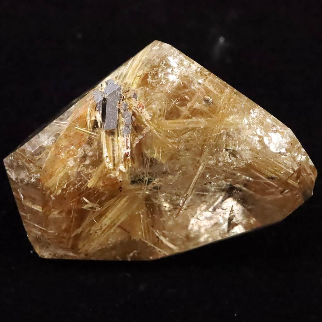 ゴールド タイチンルチルクォーツ ポリッシュ 38.8g #285011枚目の画像