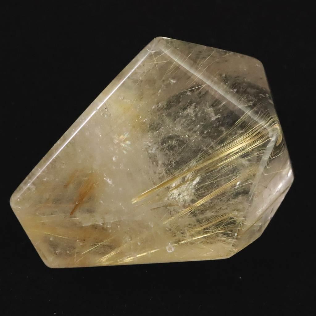 ゴールド ルチルクォーツ ポリッシュ 28.3g #692981枚目の画像