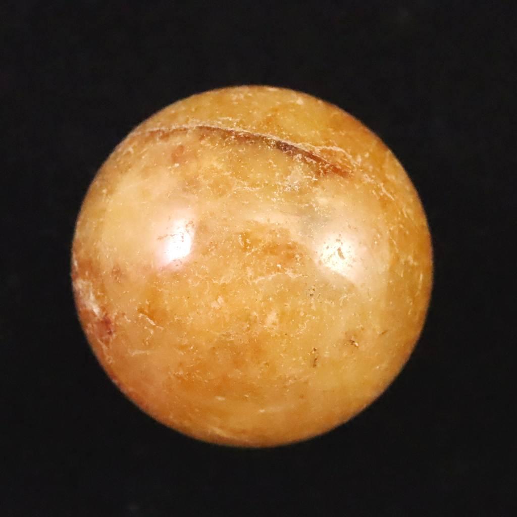 H&E社 ヒマラヤレッドゴールドアゼツライト 25mmスフィア 22.0g #884121枚目の画像