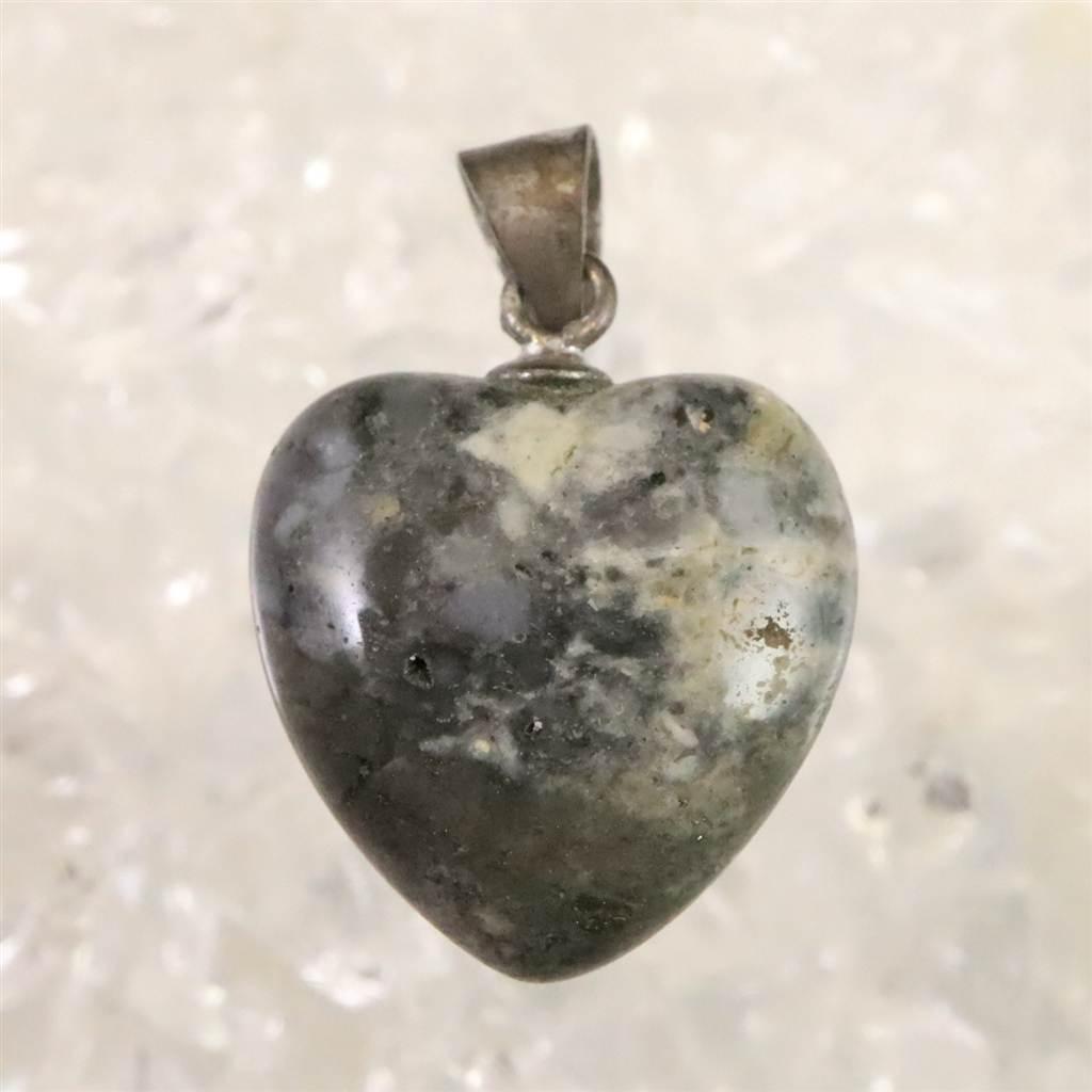 H&E社 リベレーションストーン 15mmハート ペンダント 2.3g #685811枚目の画像