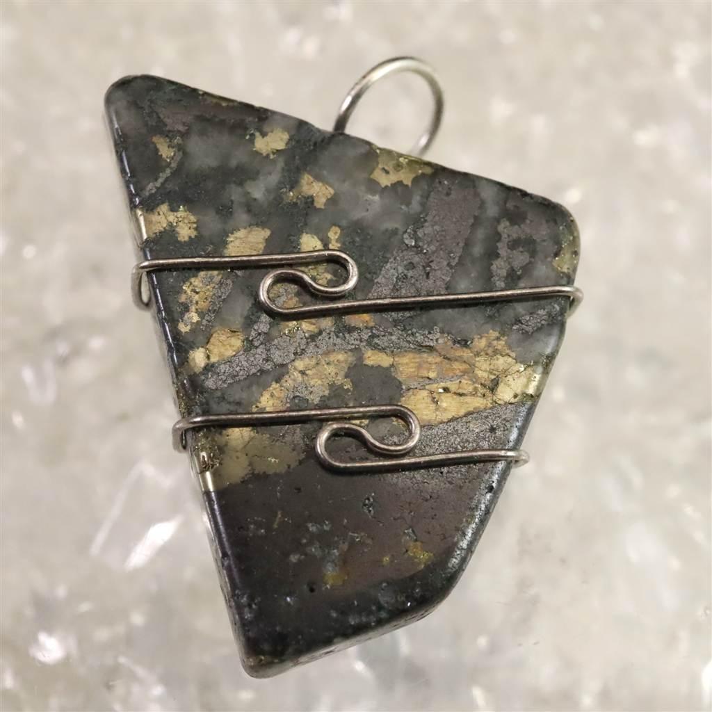 H&E社 ヒーラーズゴールド タンブル ペンダント 10.0g #970981枚目の画像