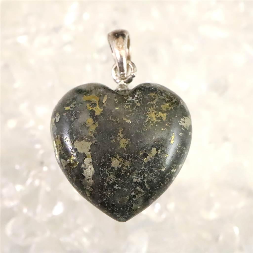 H&E社 ヒーラーズゴールド 15mmハート ペンダント 3.0g #428561枚目の画像