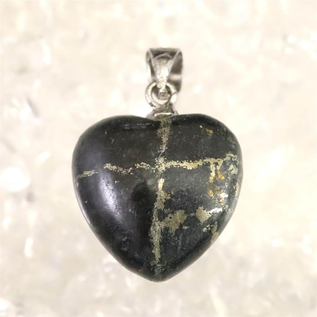 H&E社 ヒーラーズゴールド 15mmハート ペンダント 2.9g #670951枚目の画像